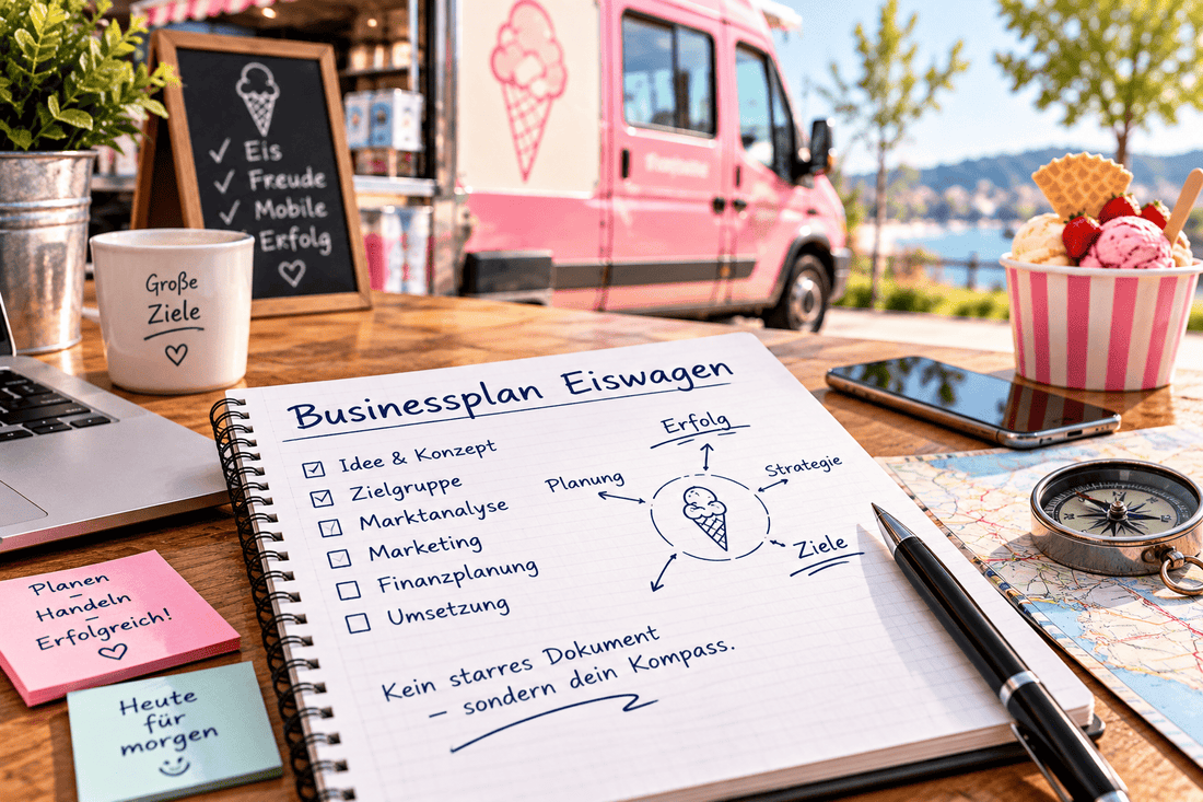 5.3 Businessplan für den Eiswagen: Kompass statt Pflichtdokument