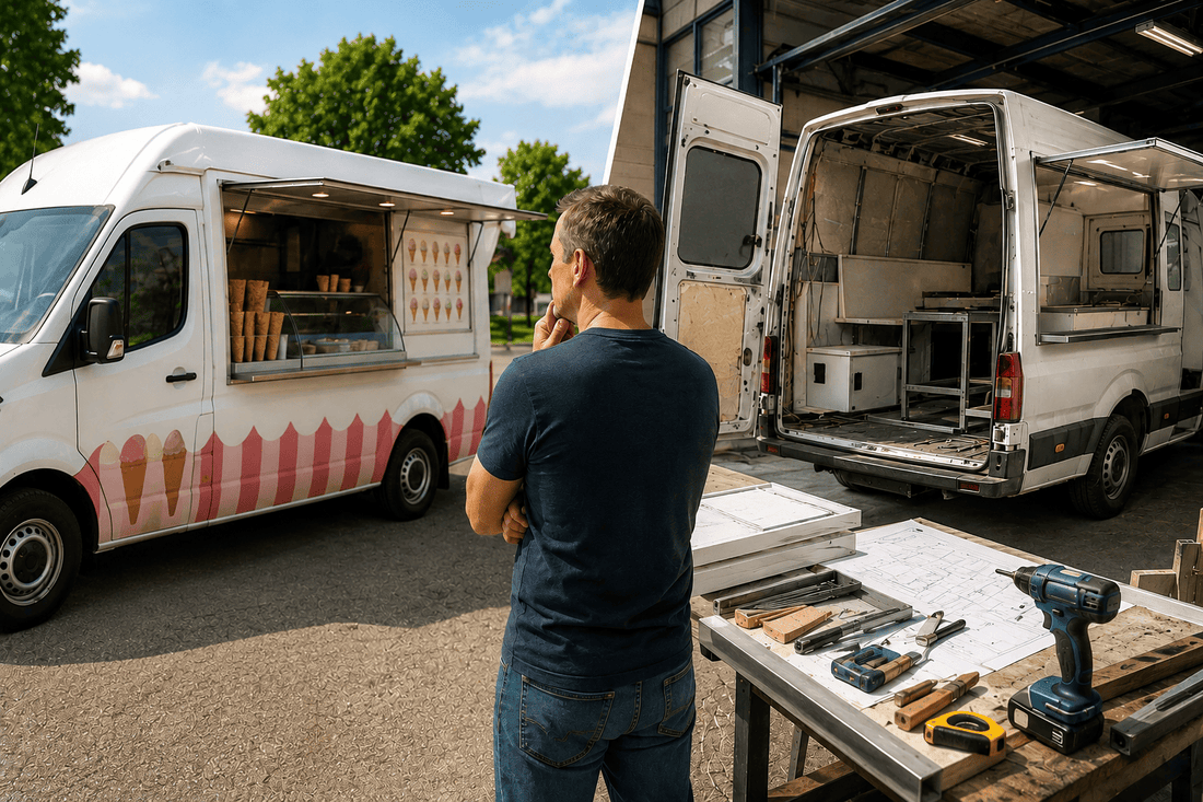 3.2 Gebrauchten Eiswagen kaufen oder selbst ausbauen lassen?