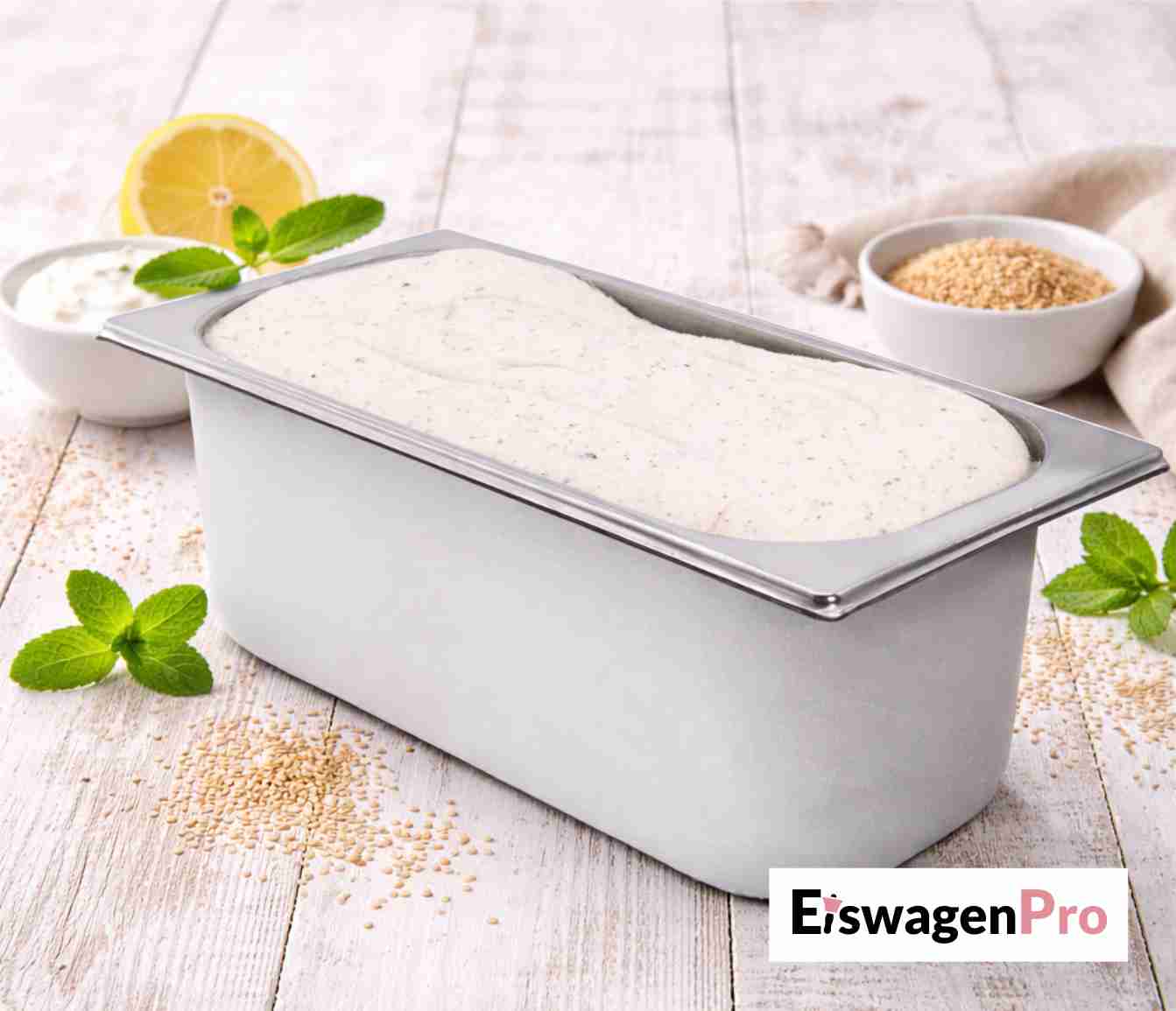 Milcheis Joghurt-Sesam 5l