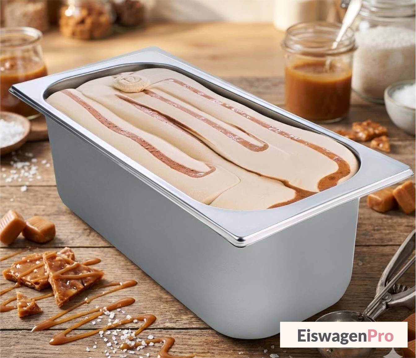 Milcheis Salziges Caramel 5l